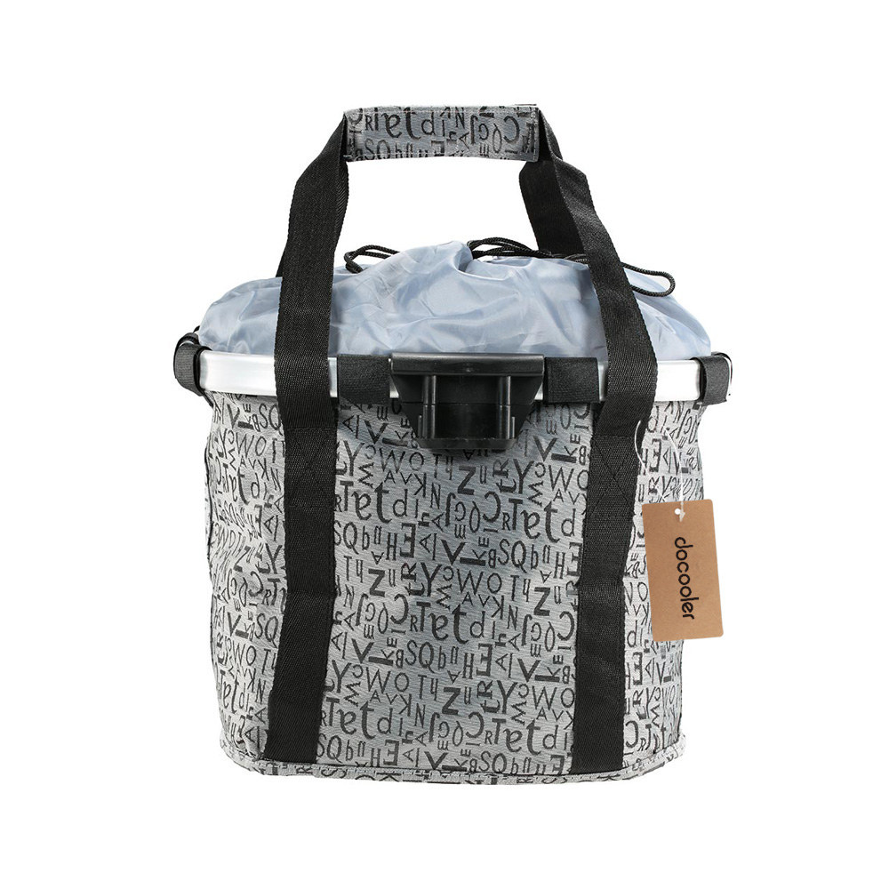 Bicycle Bike Detachable Cycle Front Canvas Basket Carrier Bag