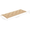 Cushion for Swing Chair Beige 59.1
