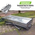 Household Stainless Steel Barbecue Grill Large Outdoor Folding Portable Barbecue Meat Rack BBQ Grill