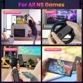 Andoe Wireless Game Joypad (L/R) for Nintendo Switch Game Controller (Black)