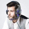 KOTION EACH G2000 3.5mm Gaming Headset Noise Reduction for PC Laptop Smartphone with Audio Adapter Cable