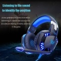 KOTION EACH G2000 3.5mm Gaming Headset Noise Reduction for PC Laptop Smartphone with Audio Adapter Cable