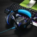 KOTION EACH G2000 3.5mm Gaming Headset Noise Reduction for PC Laptop Smartphone with Audio Adapter Cable