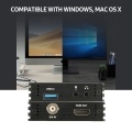 NK-M006 3G-SDI Video Capture Card USB3.0 HD 1080P Video Capture Box SDI to HDMI Adapter Converter Driver-free Design