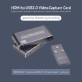 NK-X6 HDMI to USB3.0 Video Capture Card 4K 1080P HDMI 2-in-1 Switcher&Audio Compatible with PS4/XBOX/Recording/Live Streaming