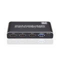 NK-X6 HDMI to USB3.0 Video Capture Card 4K 1080P HDMI 2-in-1 Switcher&Audio Compatible with PS4/XBOX/Recording/Live Streaming