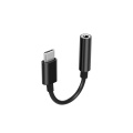 Type-C to 3.5mm Earphone Adapter USB 3.1 Type-C Male to 3.5 AUX Audio Female Jack Audio Adapter for Huawei Xiaomi Samsung Black