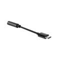 Type-C to 3.5mm Earphone Adapter USB 3.1 Type-C Male to 3.5 AUX Audio Female Jack Audio Adapter for Huawei Xiaomi Samsung Black