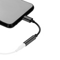 Type-C to 3.5mm Earphone Adapter USB 3.1 Type-C Male to 3.5 AUX Audio Female Jack Audio Adapter for Huawei Xiaomi Samsung Black