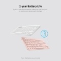 Logitech K380 Wireless Bluetooth 3.0 Keyboard EASY-SWITCH Keyboard Multi-device Connection Multiple Operating Systems Pink