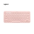 Logitech K380 Wireless Bluetooth 3.0 Keyboard EASY-SWITCH Keyboard Multi-device Connection Multiple Operating Systems Pink