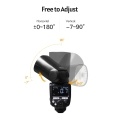 YONGNUO YN650EX-RF Camera Flash Speedlite ETTL Speedlight Built-in 2.4G Wireless 1/8000s High-speed Sync with LCD Display Hot Shoe Replacement for Canon 5DII, III, IV, 6D, 60D, 6DII, 7D, 7DII, 70D, 80D Camera