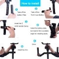 DF DIGITALFOTO ARES Z Axis Gimbal Spring Dual Handle Flexiable Damping Detachable Dual Grip Gimbal Handle