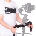 DF DIGITALFOTO ARES Z Axis Gimbal Spring Dual Handle Flexiable Damping Detachable Dual Grip Gimbal Handle