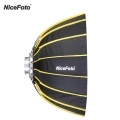 NiceFoto 60cm / 23.6inch Portable Fast Installation Hexagonal Softbox