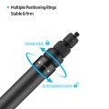 3 Meters/ 9.8ft Carbon Fiber Selfie Stick Adjustable Extension Pole with 1/4 Inch Screw Replacement for Insta 360 One X/ One X2/ One R Panoramic Camera Action Camera