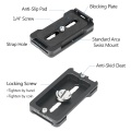 Andoer PU-70L Quick Release Plate 70mm QR Plate 1/4 Inches Mounting Screw