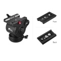 JIEYANG JY0506H Professiona Aluminum Alloy Fluid Video Head Hydraulic Damping Tripod Head