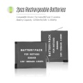 Portable Dual Camera Battery Charger Kit Set