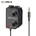 CoMica LINKFLEX AD3 Two-channels XLR/3.5mm/6.35mm-3.5mm Audio Preamp Mixer / Adapter / Interface