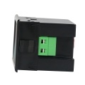 AC 80-300V 100A Digital Voltmeter Ammeter Amperage Tester Gauge Green Red LED Amp Dual Display AC Panel Current Meter Tester with Current Transformer