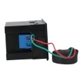 AC 80-300V 100A Digital Voltmeter Ammeter Amperage Tester Gauge Green Red LED Amp Dual Display AC Panel Current Meter Tester with Current Transformer