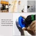 Electric Hammer Drill Dust Collector Woodworking Tool Attachment Accessory for  Home Reusable Drilling Machine