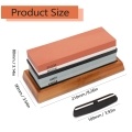 400/1000 3000/8000 Grit Premium Whetstone Cut Sharpening Stone Set SharpenerNon Slip Base Cutter Sharpener