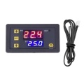 3230 Temperature Controller Digital Display Thermostat Module Temperature Control Switch Micro Heating Cooling Temperature Control Panel