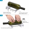 DIY Glass Bottle Cutter Adjustable Sizes Metal Glassbottle Cut Machine for Crafting Wine Bottles Household  Decorations Cutting Tool