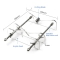 DIY Glass Bottle Cutter Adjustable Sizes Metal Glassbottle Cut Machine for Crafting Wine Bottles Household  Decorations Cutting Tool