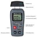 Wood Moisture Test Moisture Meter 4 Modes Portable Hygrometer Pin Type Timber Humidity Instrument Handheld Water Leak Detector LCD Display