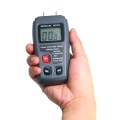 Wood Moisture Test Moisture Meter 4 Modes Portable Hygrometer Pin Type Timber Humidity Instrument Handheld Water Leak Detector LCD Display