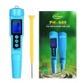 Professional 3 in 1 pH/ORP/TEMP Meter Water Detector Multi-parameter Digital LCD Tri-Meter Multi-function Water Quality Monitor Multi-parameter Water Quality Tester