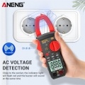 ANENG ST181 4000 Counts Digital AC Current Clamp Meter 400A Automatic Range Multimeter with Backlight Voltage Meter Clamp Gauge NCV Test Clamp Ammeter Universal Meter Tester Measuring Capacitance/ Diode / AC Current / AC/DC Voltage / Resistance / Frequency