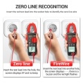 ANENG ST181 4000 Counts Digital AC Current Clamp Meter 400A Automatic Range Multimeter with Backlight Voltage Meter Clamp Gauge NCV Test Clamp Ammeter Universal Meter Tester Measuring Capacitance/ Diode / AC Current / AC/DC Voltage / Resistance / Frequency