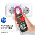 ANENG ST181 4000 Counts Digital AC Current Clamp Meter 400A Automatic Range Multimeter with Backlight Voltage Meter Clamp Gauge NCV Test Clamp Ammeter Universal Meter Tester Measuring Capacitance/ Diode / AC Current / AC/DC Voltage / Resistance / Frequency