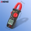 ANENG ST181 4000 Counts Digital AC Current Clamp Meter 400A Automatic Range Multimeter with Backlight Voltage Meter Clamp Gauge NCV Test Clamp Ammeter Universal Meter Tester Measuring Capacitance/ Diode / AC Current / AC/DC Voltage / Resistance / Frequency
