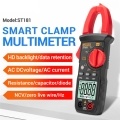 ANENG ST181 4000 Counts Digital AC Current Clamp Meter 400A Automatic Range Multimeter with Backlight Voltage Meter Clamp Gauge NCV Test Clamp Ammeter Universal Meter Tester Measuring Capacitance/ Diode / AC Current / AC/DC Voltage / Resistance / Frequency