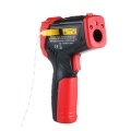 HABOTEST Non-Contact Infrared Thermometer -58 to 1472℉ Precision High Temp Thermometer Humidity Dew Point Temperature Meter with K-Type Thermocouple Adjustable Emissity UV Leak Detection Light for HVAC Automotive Mechanics Electricians
