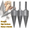 Log Wood Splitting Electric Hammer Drill Bit Splitter Cone Firewood Split