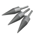 Log Wood Splitting Electric Hammer Drill Bit Splitter Cone Firewood Split