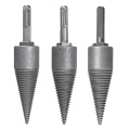 Log Wood Splitting Electric Hammer Drill Bit Splitter Cone Firewood Split