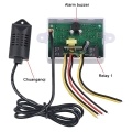 Dual Digital Temperature Humidity Controller Home Fridge Thermostat Humidistat Thermometer Hygrometer XK-W1099 AC110-220V