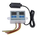 Dual Digital Temperature Humidity Controller Home Fridge Thermostat Humidistat Thermometer Hygrometer XK-W1099 AC110-220V