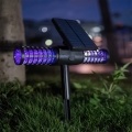 Solar Insect Killer Bug Zapper Light Camping Mosquito Killer Lamp Waterproof USB Powered Electric Lamp for Yard Garden Driveway Porch Walkway Pool Patio