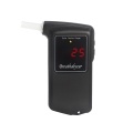 Professional Breathalyzer Portable Digital Breath Alcohol Tester Alcohol Tester Meter with 10pcs Transparent Mouthpieces Alcohol Tester Meter Analyzer Detector AT-858