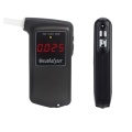Professional Breathalyzer Portable Digital Breath Alcohol Tester Alcohol Tester Meter with 10pcs Transparent Mouthpieces Alcohol Tester Meter Analyzer Detector AT-858