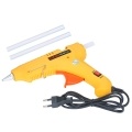 Hot Melt Glue Gun 60W/100W Power Adjustable Hot Melt Glue Machine Multifunctional Industrial Household DIY Glue Gun Yellow GT-10