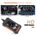 4.3 Inch Color LCD Screen High Definition 1080P IP67 Handheld Endoscope Industrial Home Endoscopes with 8 LEDs 8mm Camera Diameter